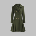 Dami™ | Classy Double Button Long Coat