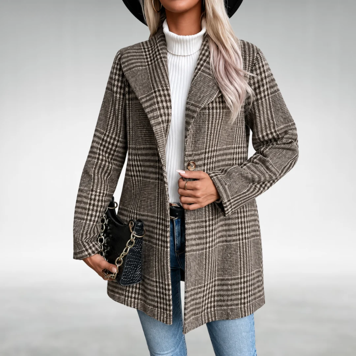 Charry™ | Everyday Plaid Blazer