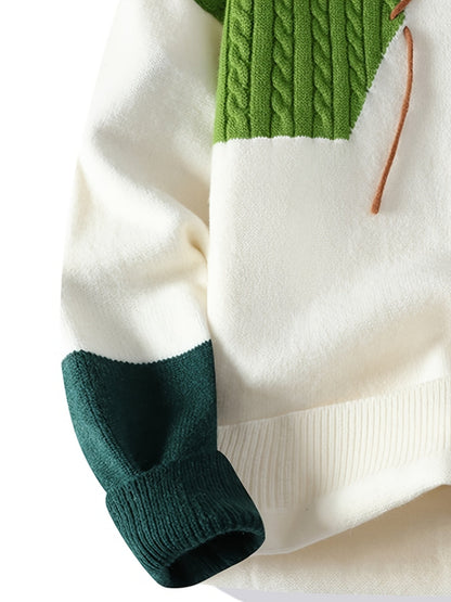 Tristan™ | Color-Block Knit Sweater