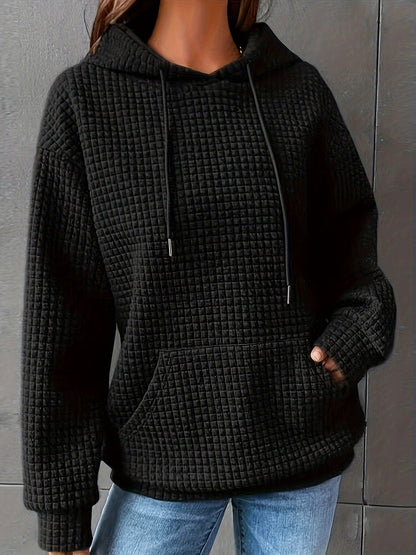 Rosaline™ | Textured Relaxed Hoodie