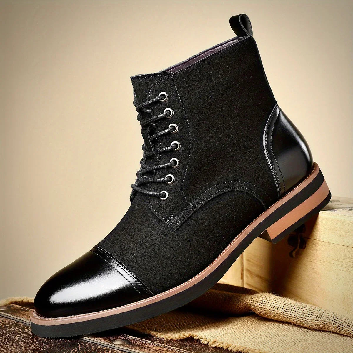 Oliver™ | Oxford Leather Boots