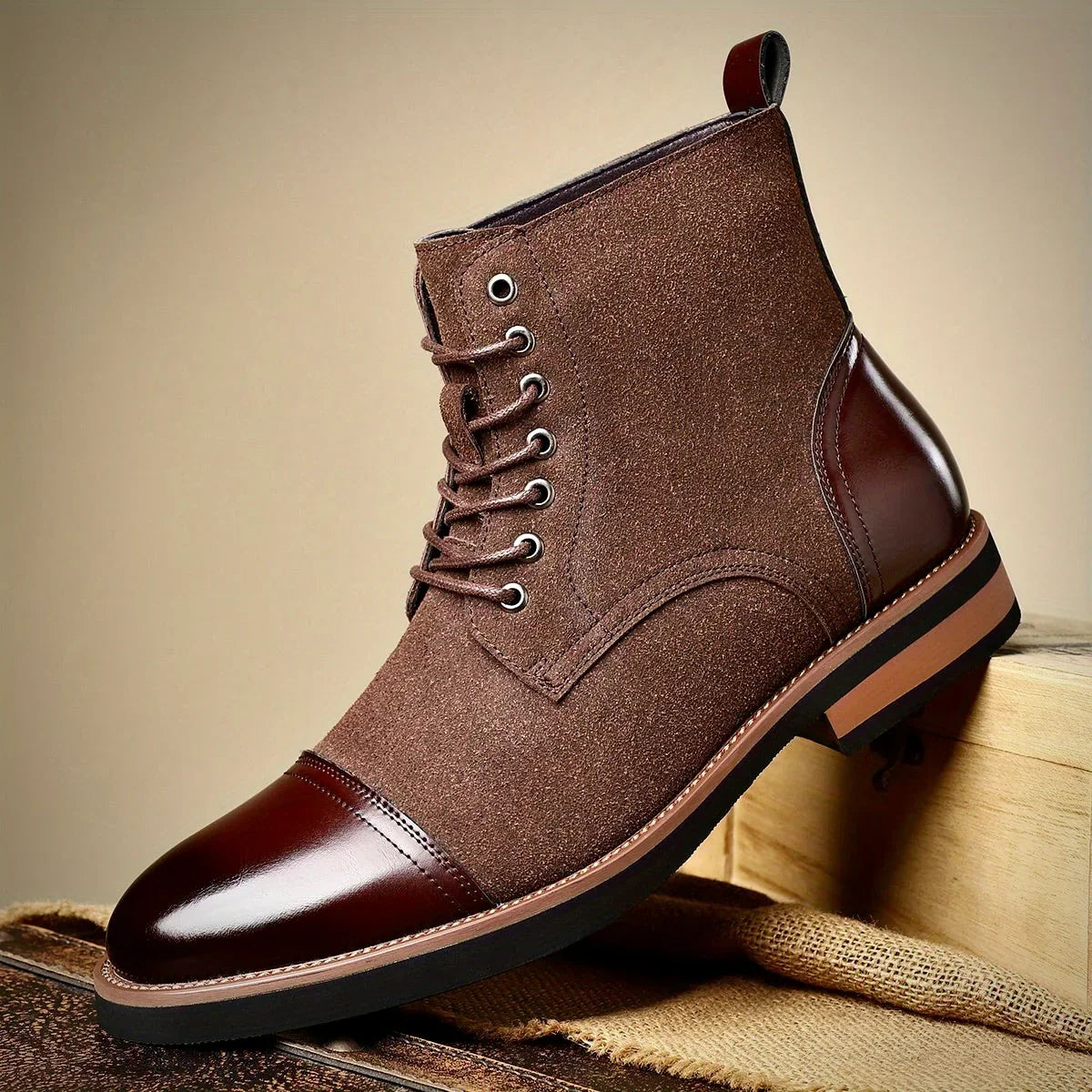 Oliver™ | Oxford Leather Boots