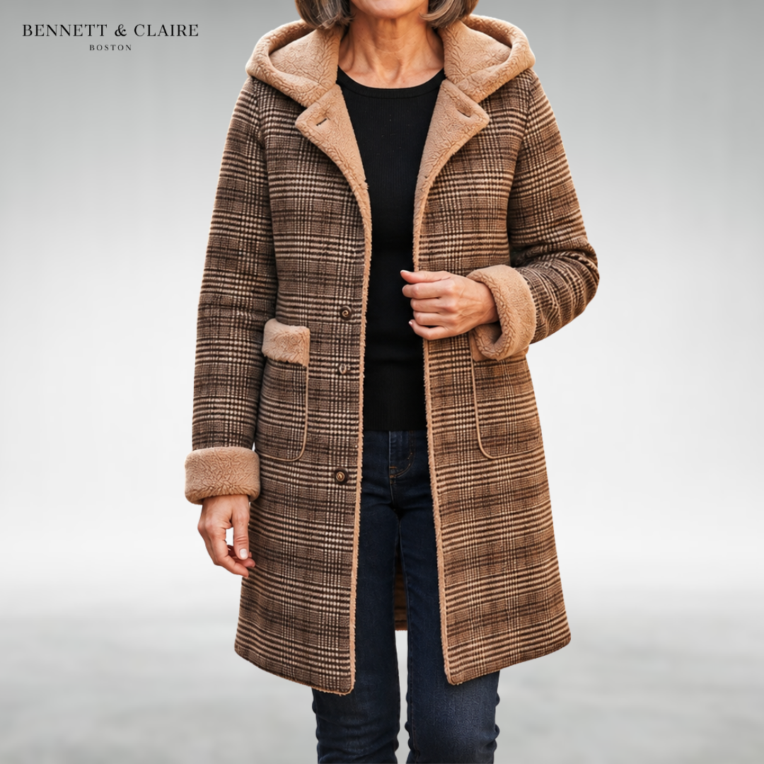 Mae™ | Reversible Plaid Coat