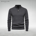Colin™ | Half-Zip Knit Sweater