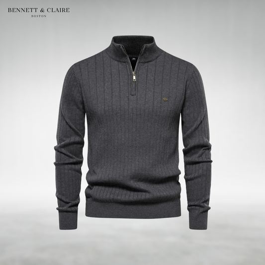 Colin™ | Half-Zip Knit Sweater