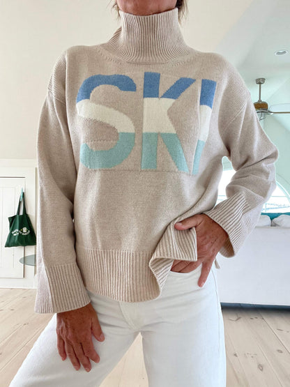Willa™ | Retro Ski Turtleneck Sweater