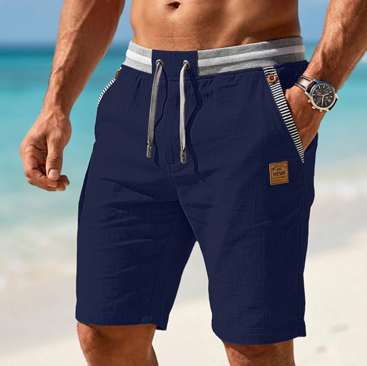 Wells Bozeman® | Men's Lightweight Linen Summer Shorts