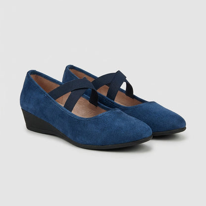 Flora™ | Orthopedic Criss-Cross Wedge Flats