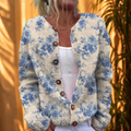 Daysie™ | Vintage Floral Knit Cardigan