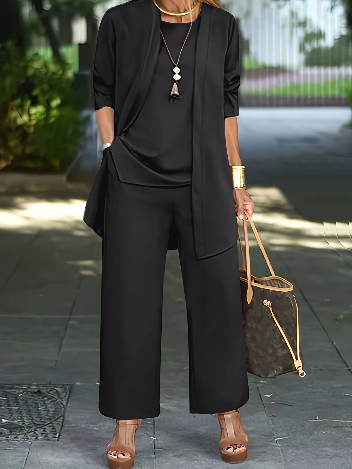 Layla - Stylish Chic Three Piece Set