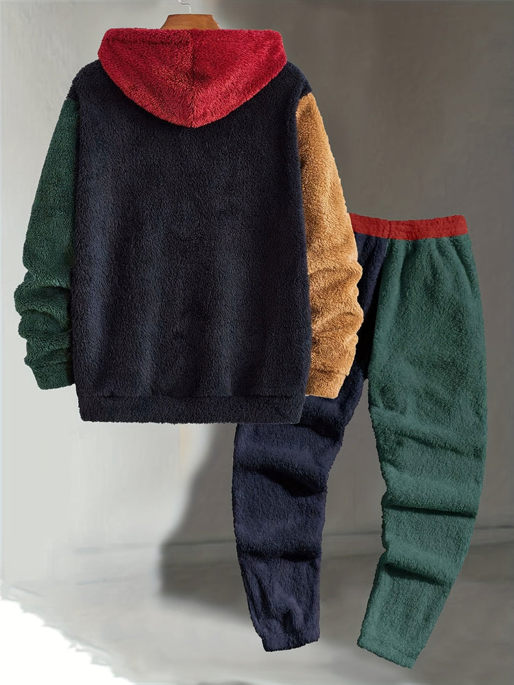 Vaughn™ | Cozy Color-Block Two-Piece Set