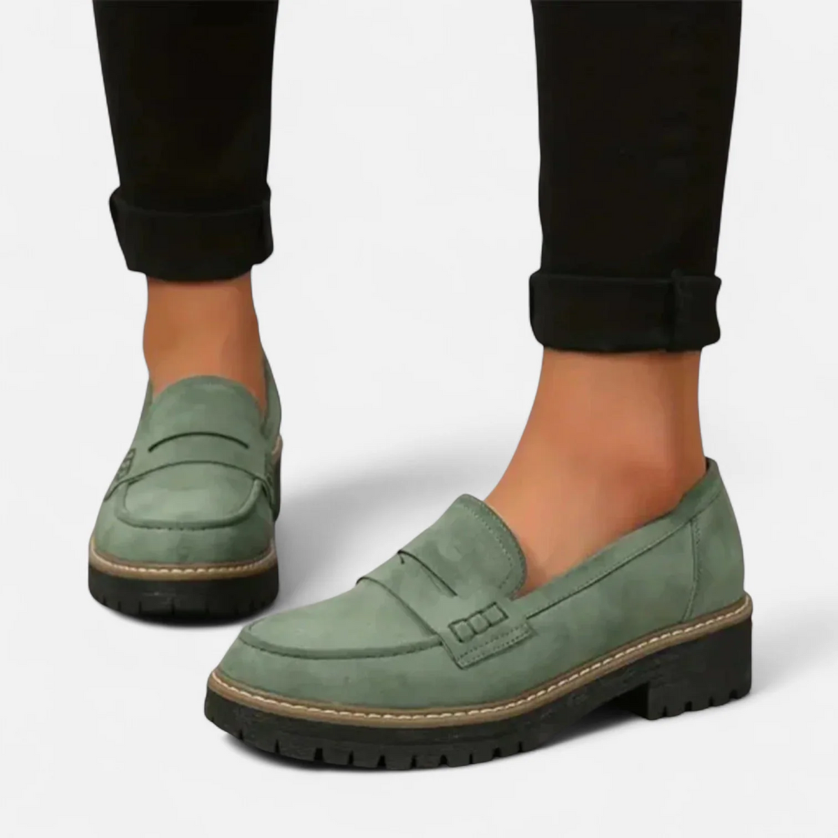 Rue | Women's Orthopedic Slip On Penny Loafers