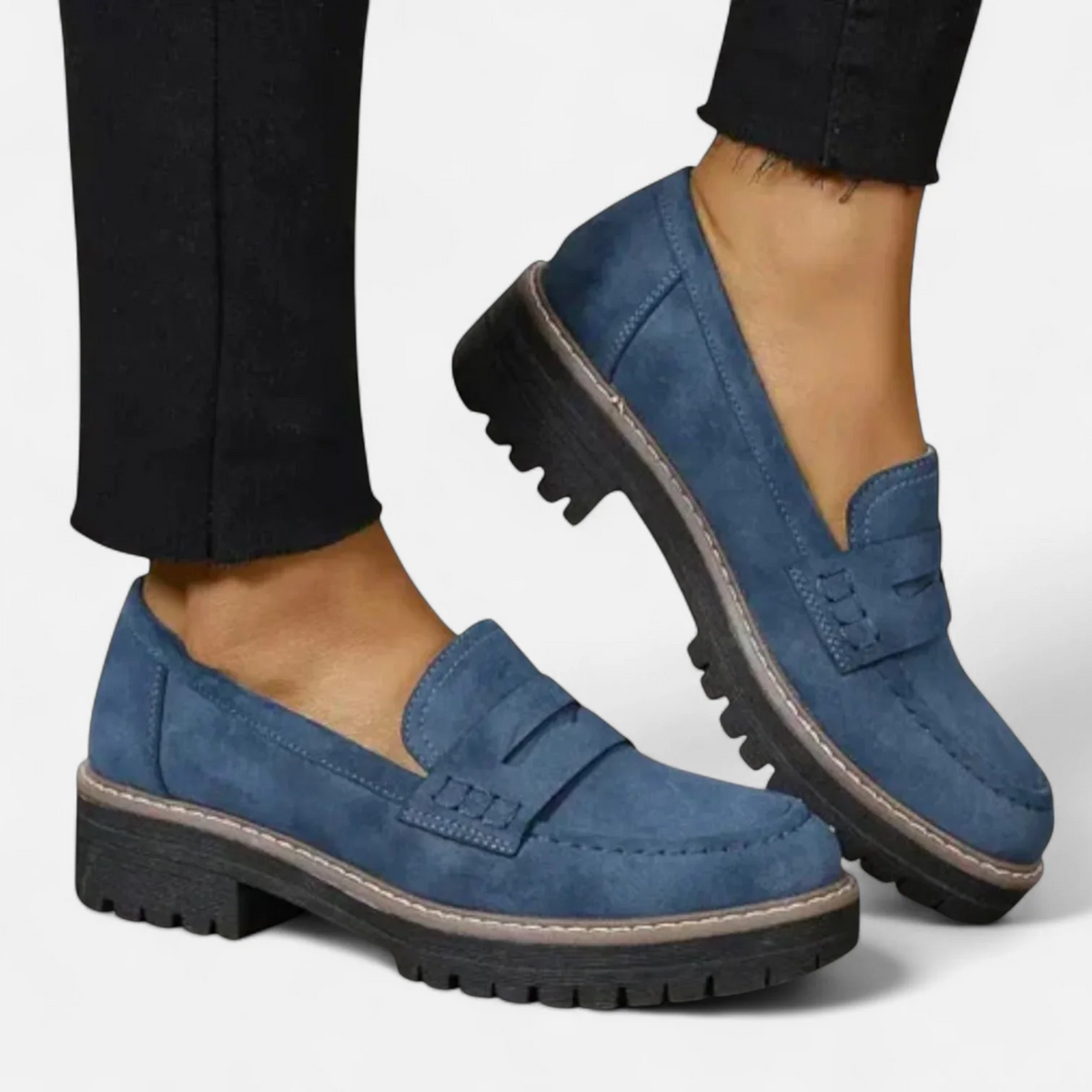 Rue | Women's Orthopedic Slip On Penny Loafers