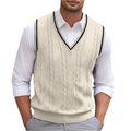 Floyd | Men's Sleeveless V Neck Knit Vest