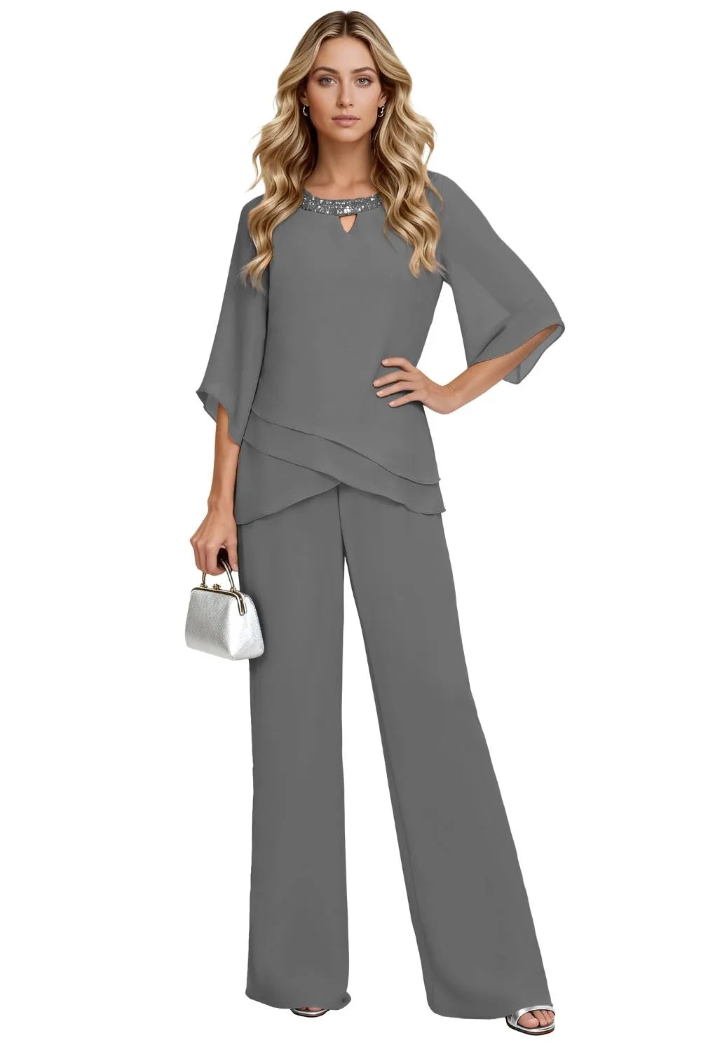 Marguerite™ | Loose-Fit Formal Pant Set